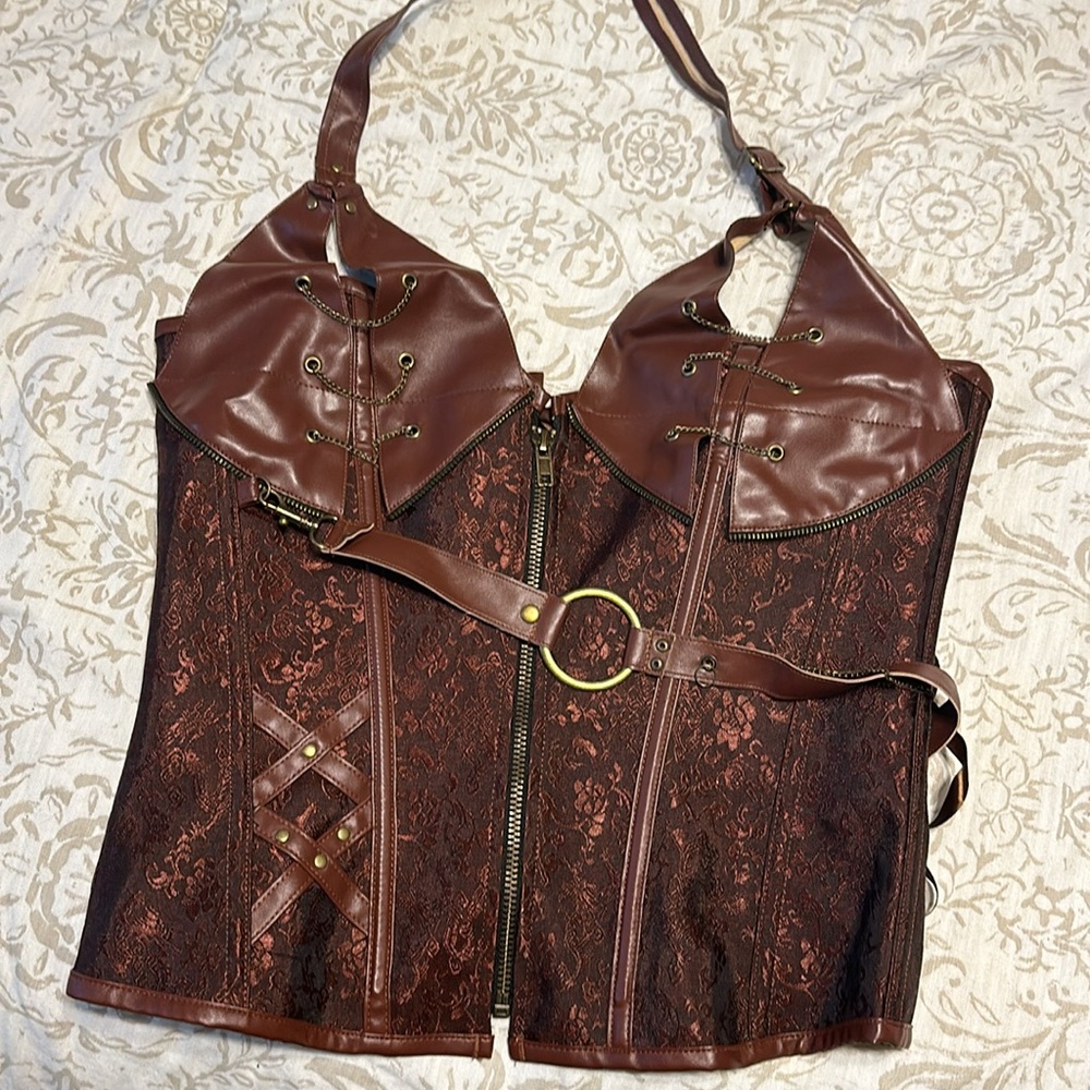 NEW bustier corset Halloween costume top - Picture 6 of 9